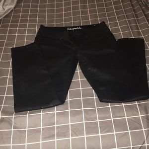 Aeropostale Size 6 black shimmer